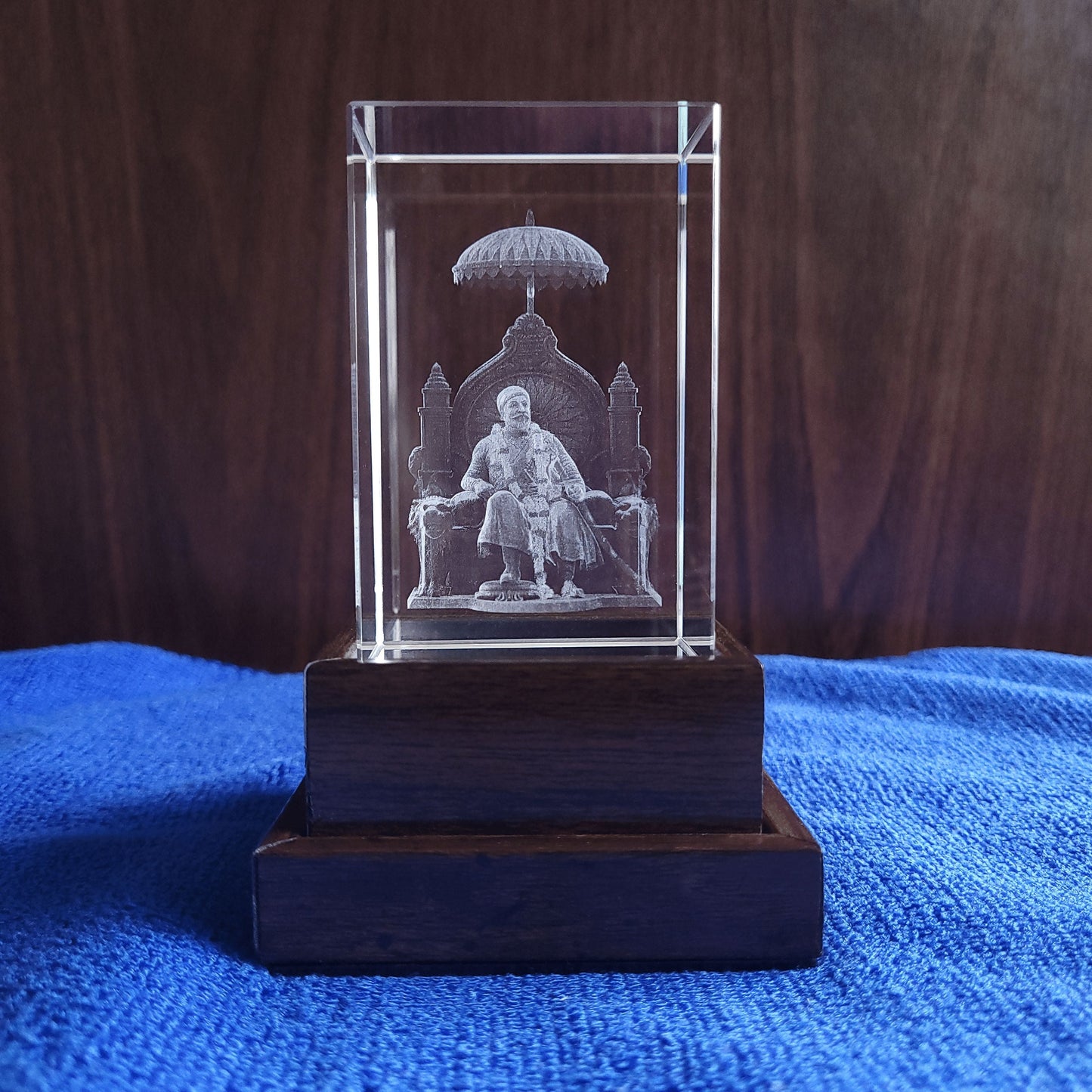 3D Crystal - Chhatrapati Shivaji Maharaj