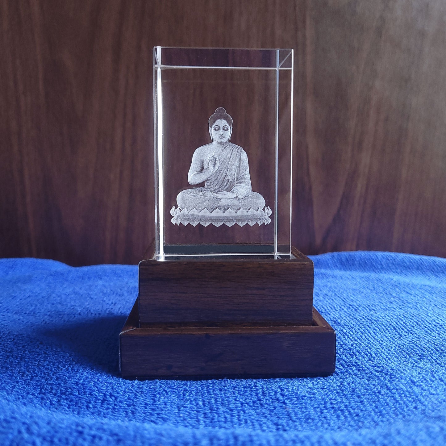 3D Crystal - Gautama Buddha
