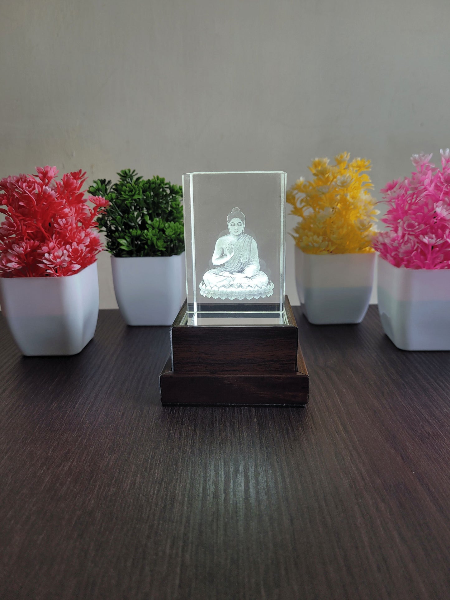 3D Crystal - Gautama Buddha