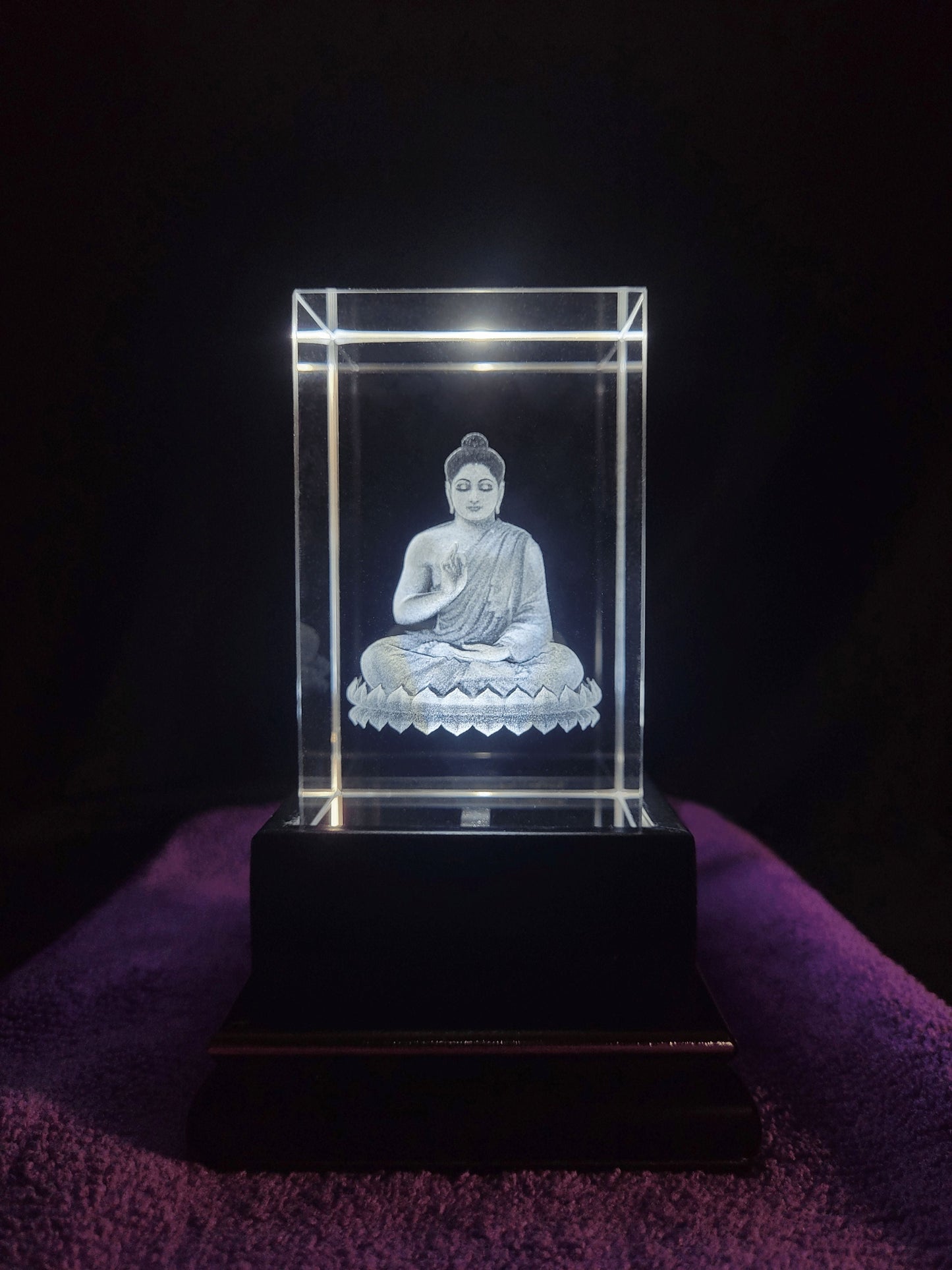 3D Crystal - Gautama Buddha