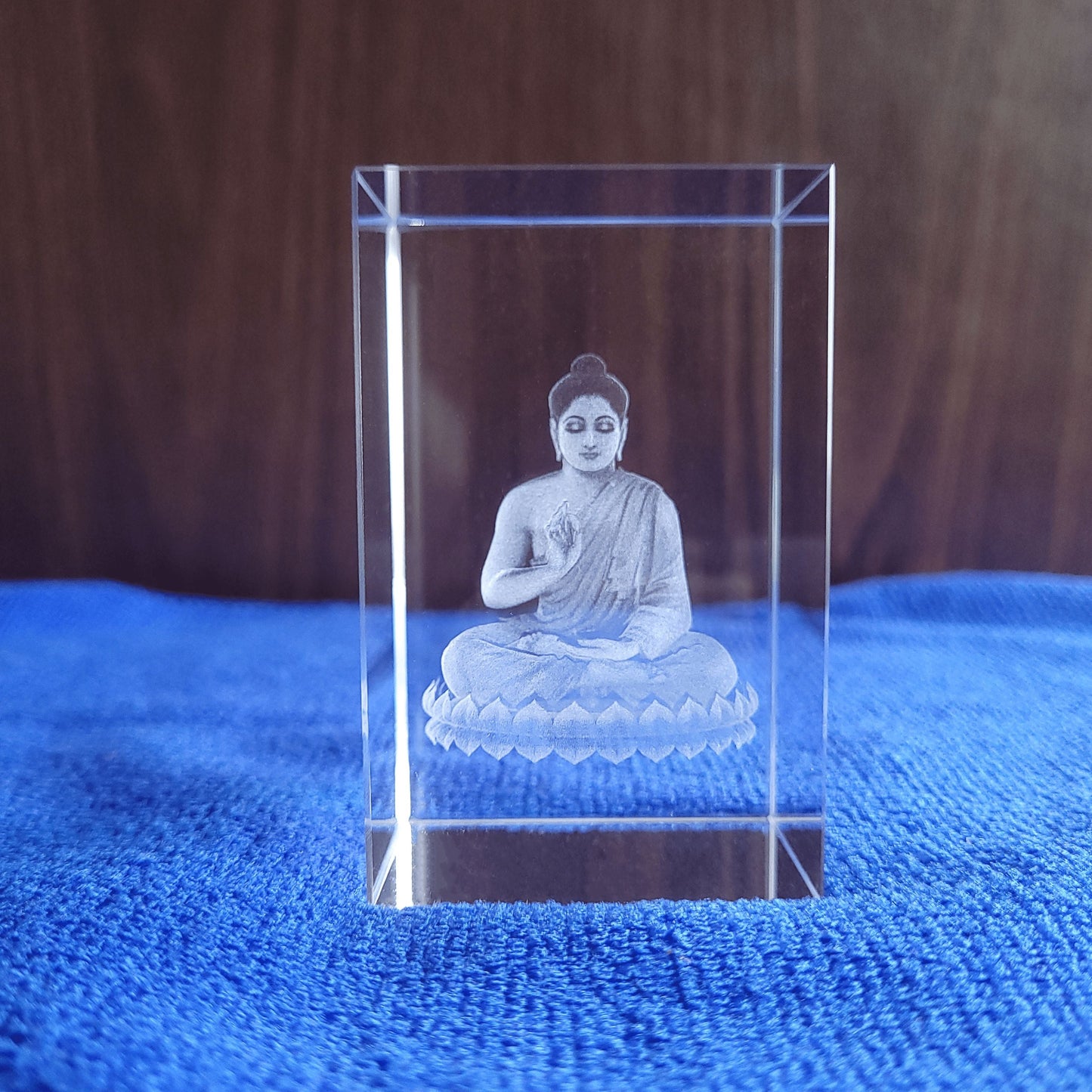 3D Crystal - Gautama Buddha