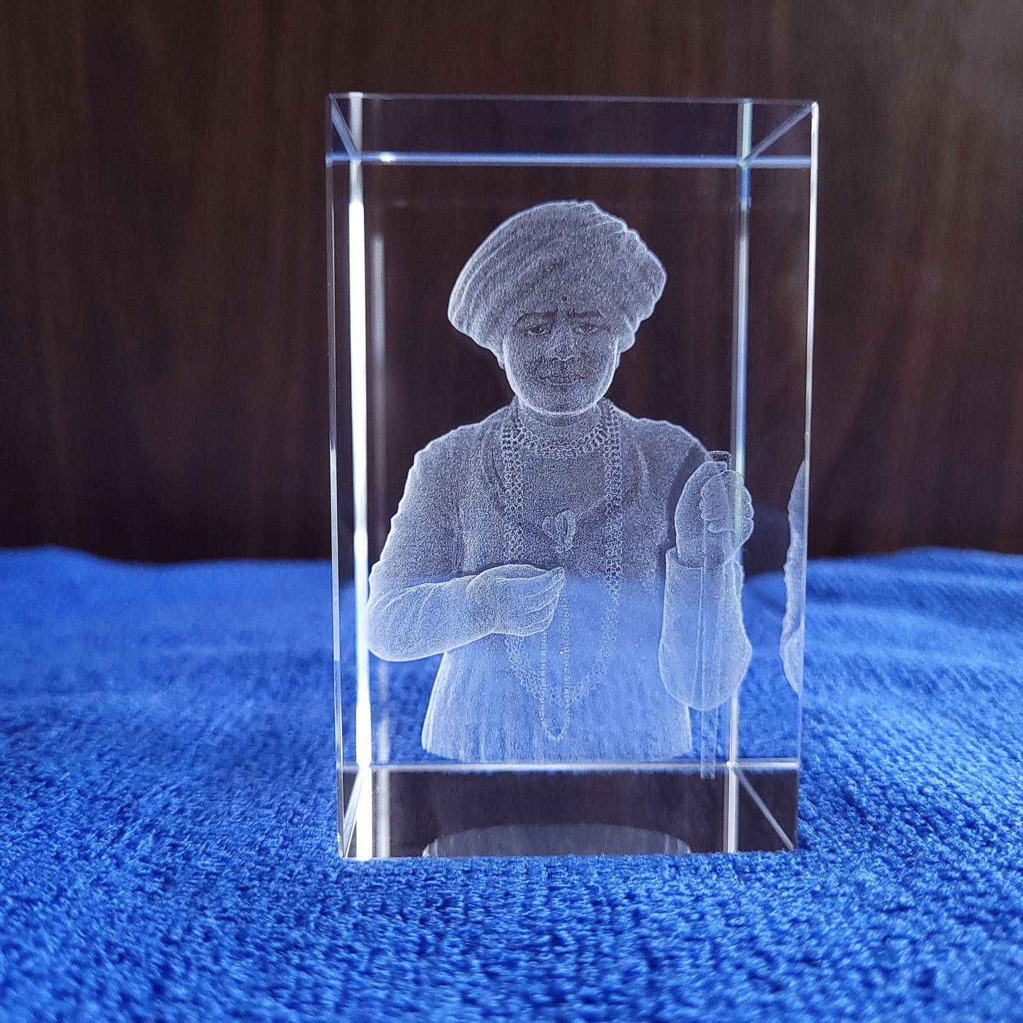 3D Crystal - Jalaram Bappa