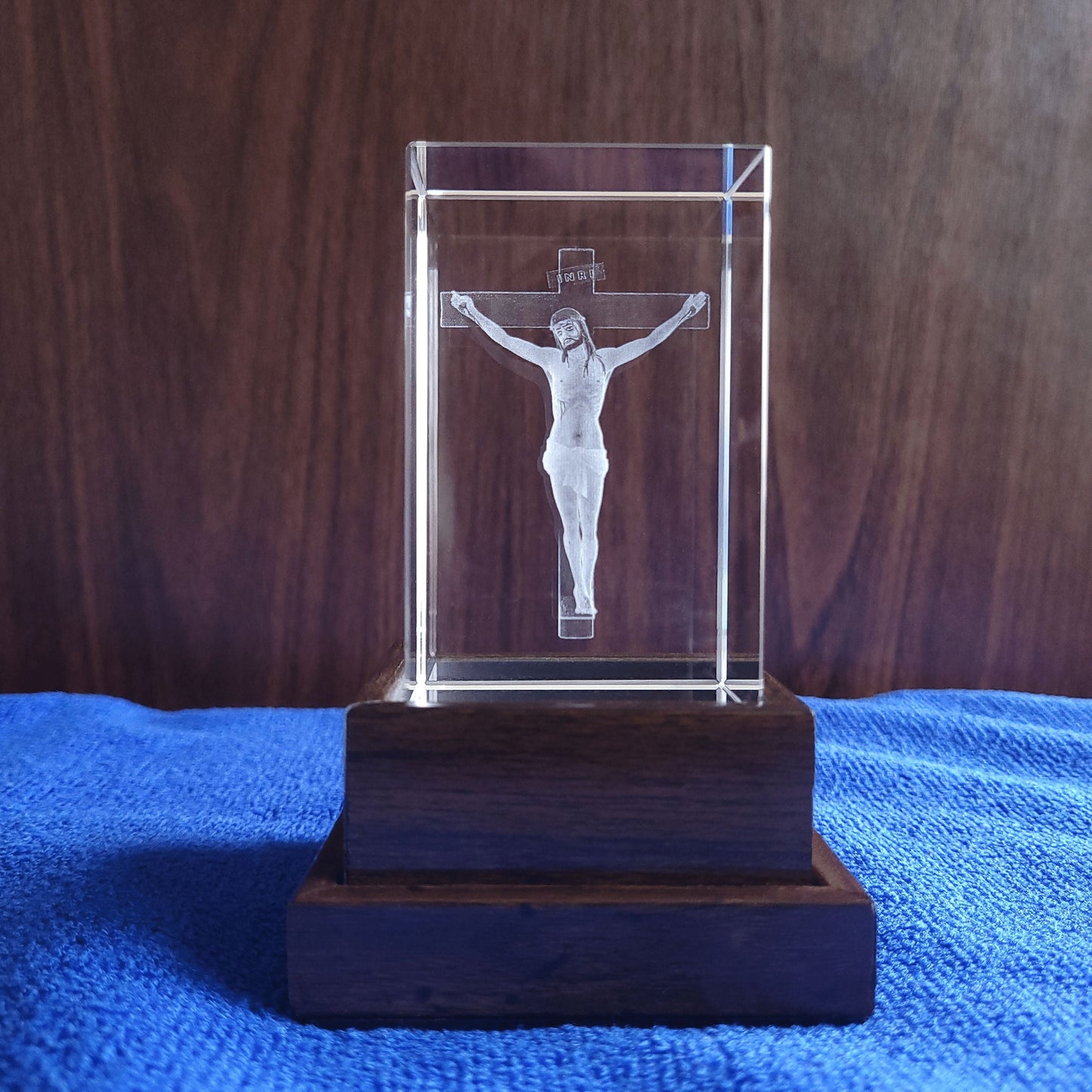 3D Crystal - Jesus Christ