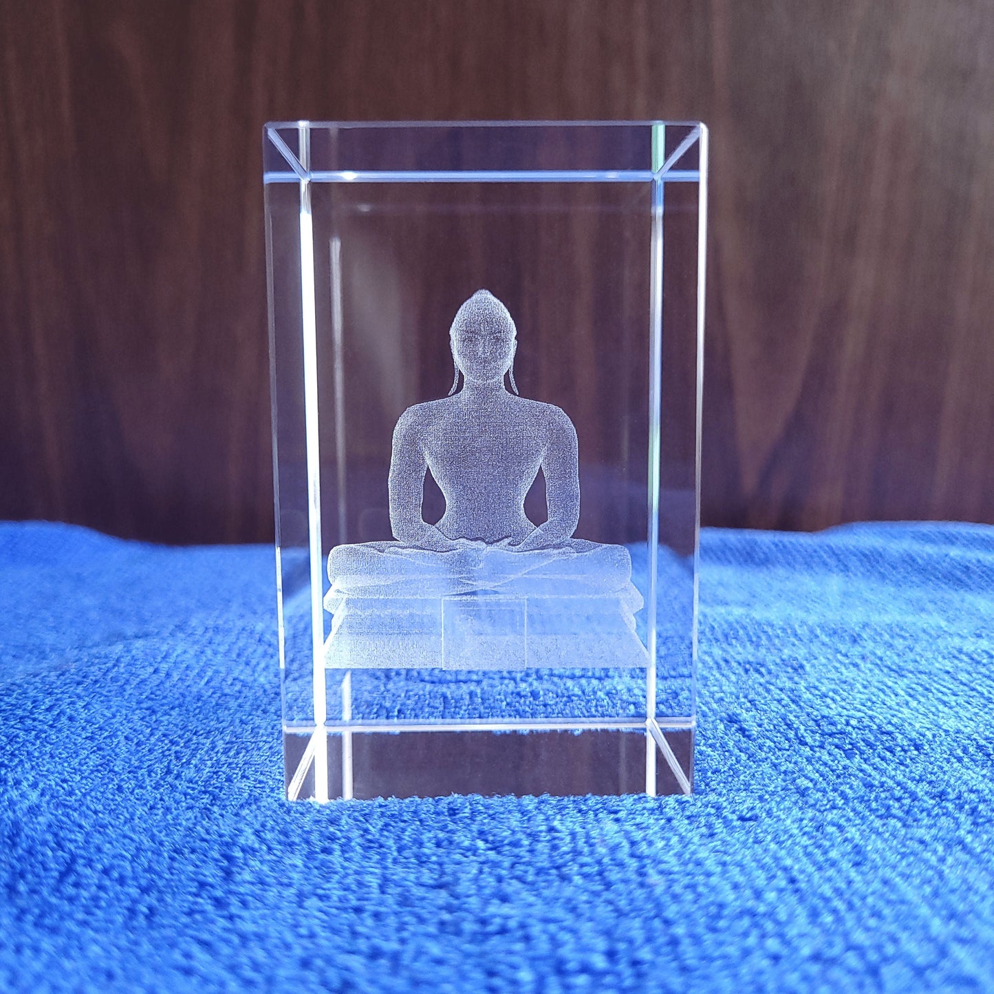 3D Crystal - Lord Mahavir