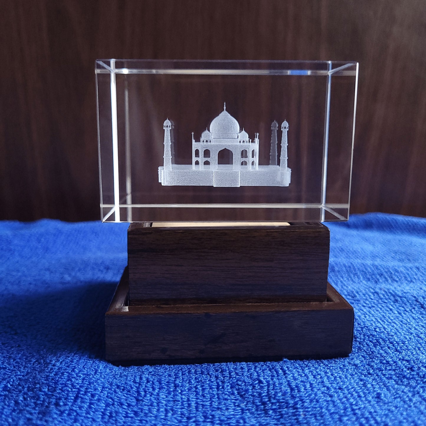 3D Crystal - Taj Mahal