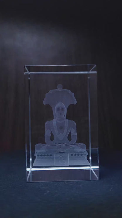 3D Crystal - Lord Parshwanath