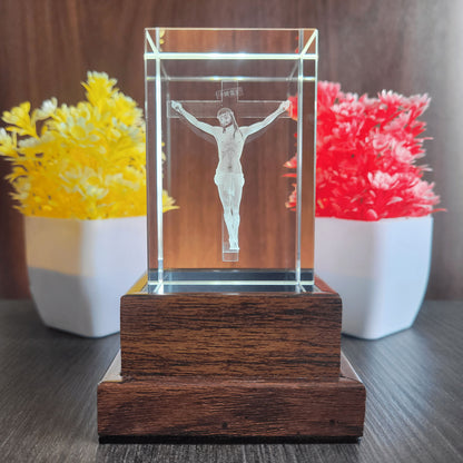 3D Crystal - Jesus Christ