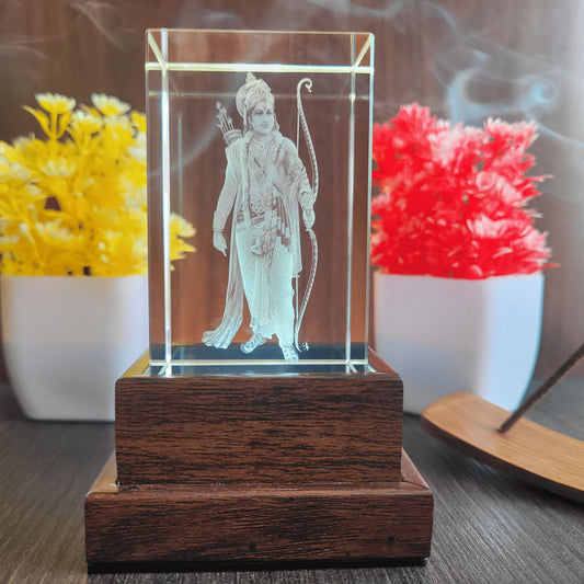 3D Crystal - Lord Ram