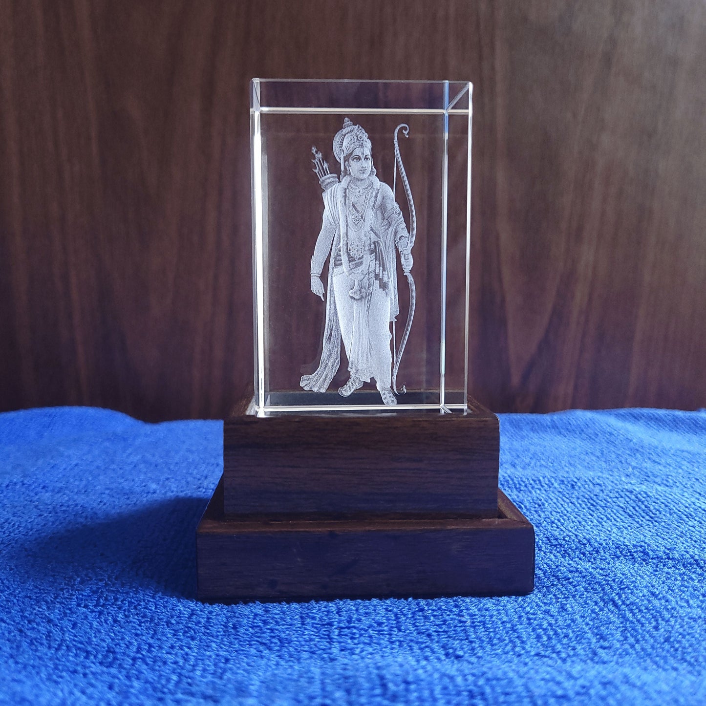 3D Crystal - Lord Ram