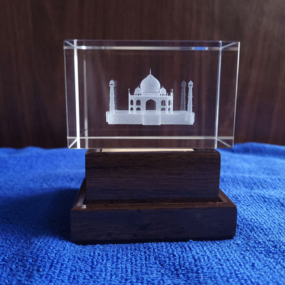 3D Crystal - Taj Mahal